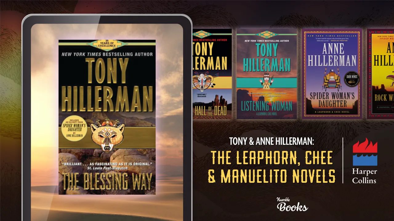 Hillerman mystery books deep discount: 30 novels for $18