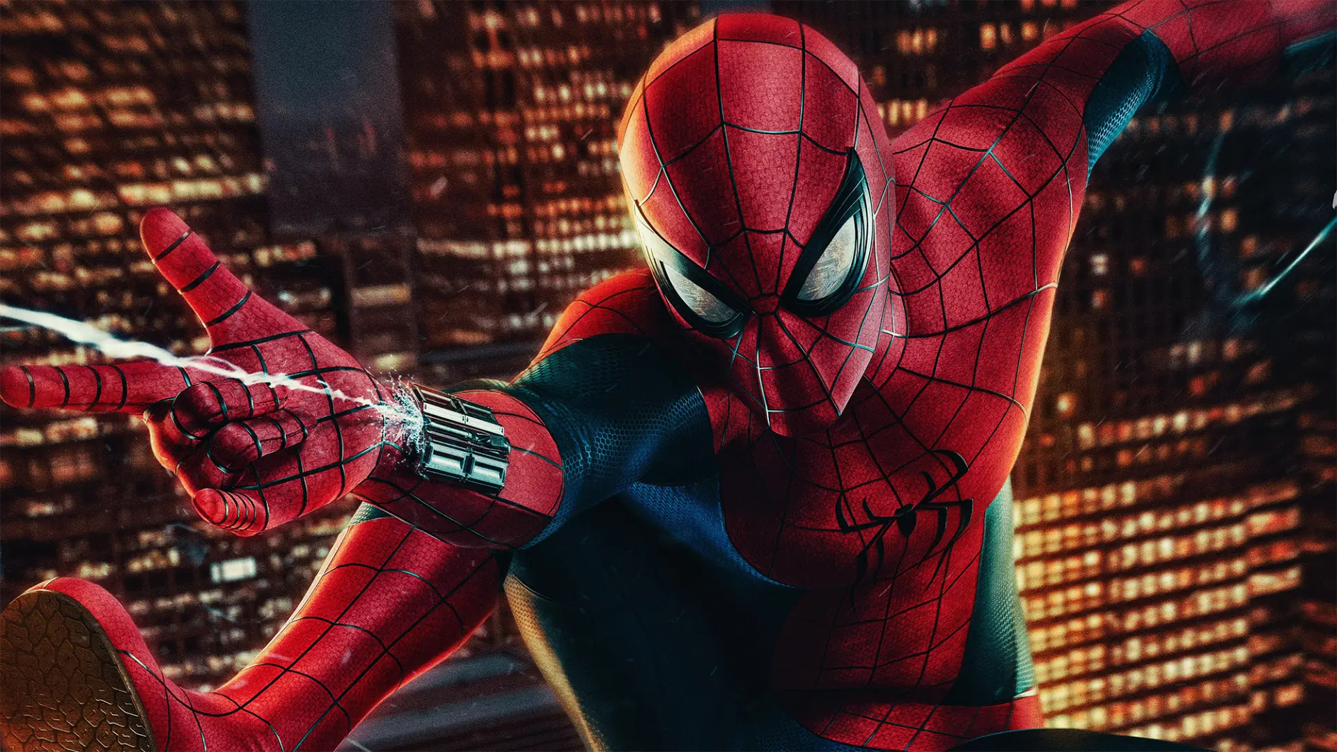 Holland's spider-man grapples with shadows in brand new day